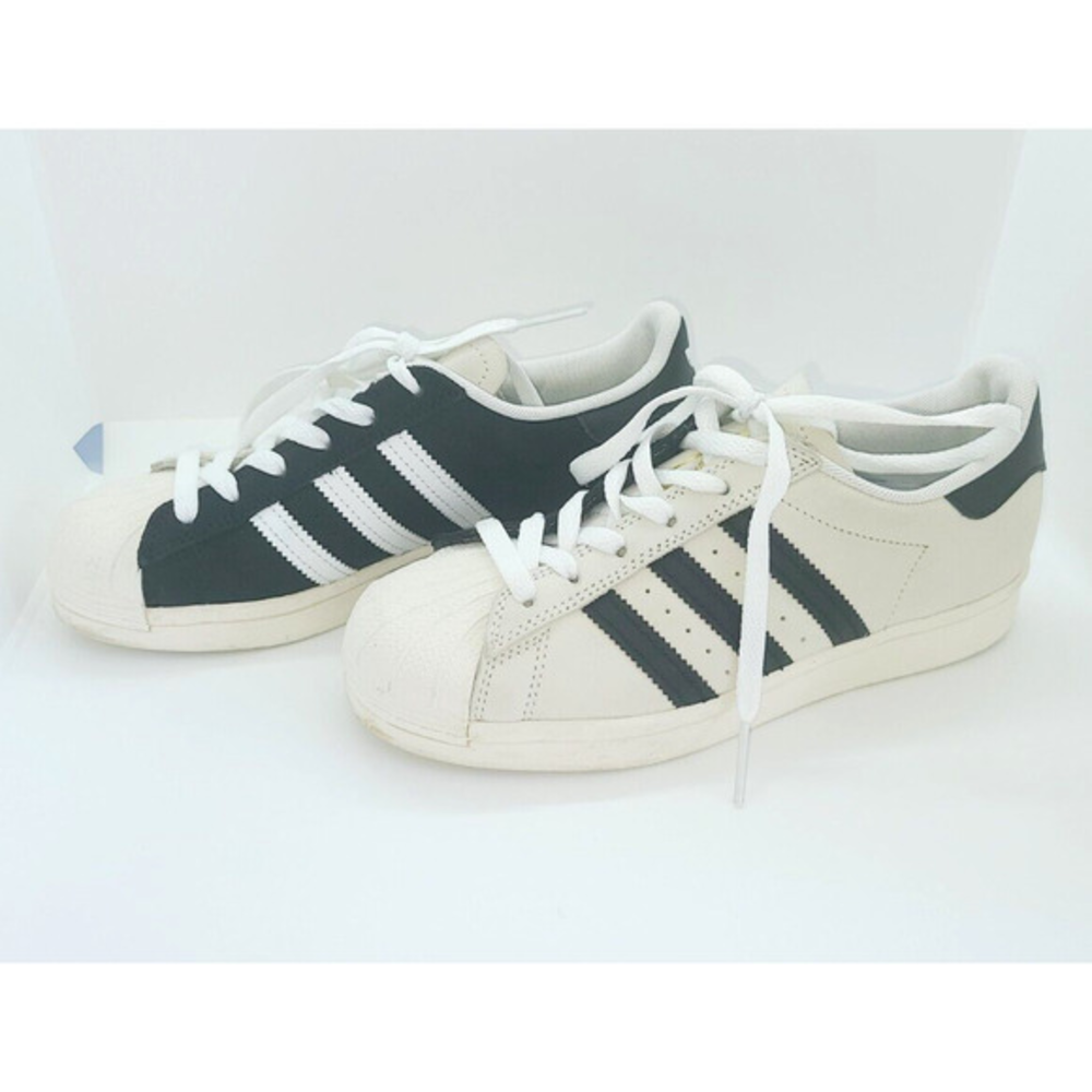 Adidas Superstar Skateboarding Mismatched Black Cream FV0322 Mens 4.5 Womens 5.5
